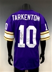 Frank Tarkenton HOF 86 Signed Minnesota Vikings Jersey (BAS)