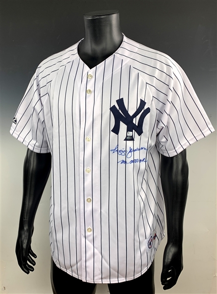 Reggie Jackson “Mr. October” Signed New York Yankees Jersey (BAS)