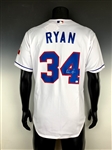 Nolan Ryan Signed Rawlings Texas Rangers Jersey (BAS)