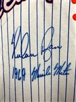 Nolan Ryan “1969 Miracle Mets” Signed New York Mets Throwback Jersey (BAS)