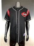 Pete Rose Signed BLACK Cincinnati Reds Jersey (BAS)