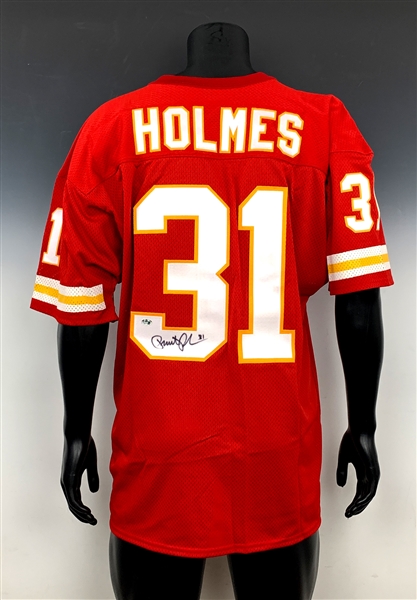 Priest Holmes “31” Signed Kansas City Chiefs Jersey (BAS)