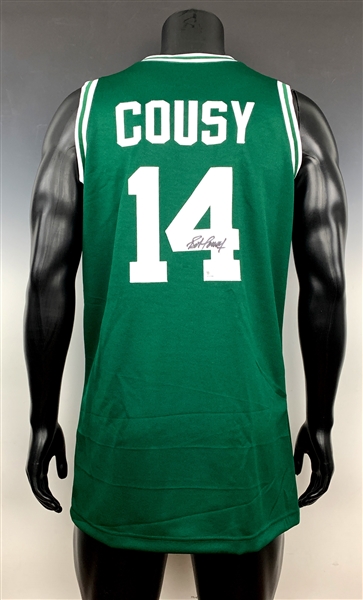 Bob Cousy Signed Boston Celtics Jersey (BAS)