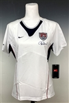 Mia Hamm Signed White Team USA Soccer Jersey (BAS)