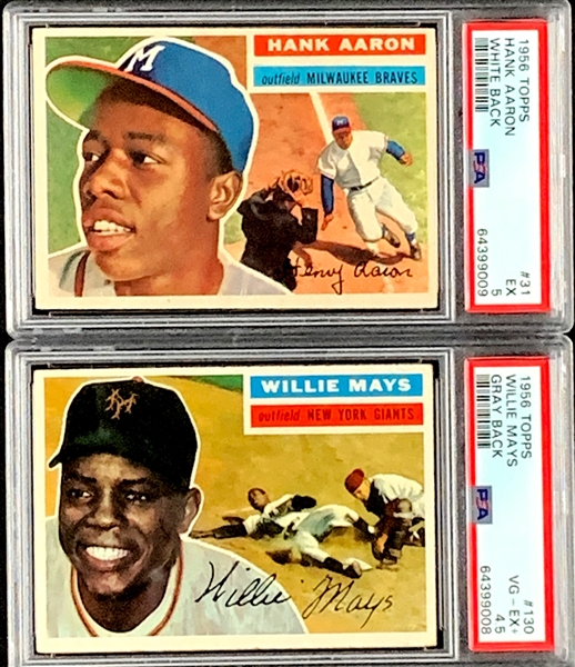 1956 Topps Baseball Complete Set (340)