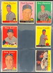 1958 Topps Baseball Complete Set (494)