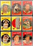 1959 Topps Baseball Near Set (561/572)