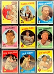 1959 Topps Baseball Near Set (561/572)