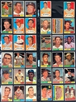 1961 Topps Baseball Near Set (548/589)