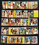1962 Topps Baseball Partial Set (404/598) Including Hall of Famers and Stars