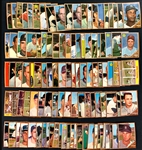 1962 Topps Baseball Partial Set (404/598) Including Hall of Famers and Stars