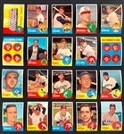 1963 Topps Baseball Complete Set (576)