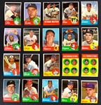 1963 Topps Baseball Complete Set (576)