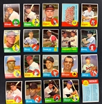 1963 Topps Baseball Complete Set (576)