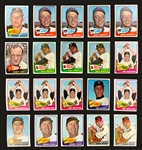 1965 Topps Baseball Collection (373) Including Multiples of #16 Joe Morgan Rookie and Other HOFers