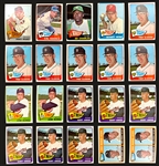 1965 Topps Baseball Collection (373) Including Multiples of #16 Joe Morgan Rookie and Other HOFers