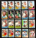 1965 Topps Baseball Collection (373) Including Multiples of #16 Joe Morgan Rookie and Other HOFers