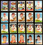 1965 Topps Baseball Collection (373) Including Multiples of #16 Joe Morgan Rookie and Other HOFers