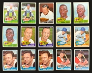 1965 Topps Baseball Collection (373) Including Multiples of #16 Joe Morgan Rookie and Other HOFers