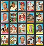 1966 Topps Baseball Partial Set (420/598) Incl. #100 Sandy Koufax SGC NM 7