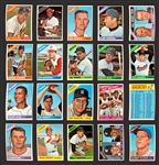 1966 Topps Baseball Partial Set (420/598) Incl. #100 Sandy Koufax SGC NM 7