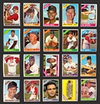 1966 Topps Baseball Partial Set (420/598) Incl. #100 Sandy Koufax SGC NM 7