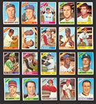 1966 Topps Baseball Partial Set (420/598) Incl. #100 Sandy Koufax SGC NM 7
