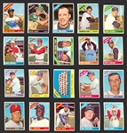 1966 Topps Baseball Partial Set (420/598) Incl. #100 Sandy Koufax SGC NM 7