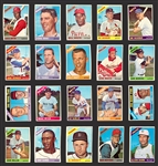 1966 Topps Baseball Partial Set (420/598) Incl. #100 Sandy Koufax SGC NM 7