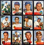 1953 Topps Baseball Partial Set (96/274) Including Satchell Paige, HOFers and High Numbers