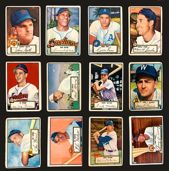 1952 Topps Baseball Card Collection (76)