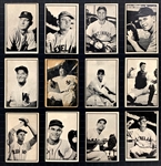1953 Bowman Black and White Partial Set (38/64)