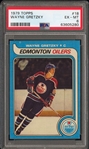 1979 Topps Wayne Gretzky Rookie Card #18 - PSA EX-MT 6