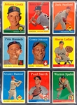 1958 Topps Baseball Complete Set (494) Plus Contest Cards