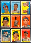 1958 Topps Baseball Complete Set (494) Plus Contest Cards