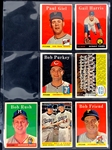 1958 Topps Baseball Complete Set (494) Plus Contest Cards