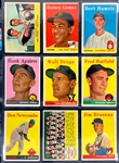 1958 Topps Baseball Complete Set (494) Plus Contest Cards