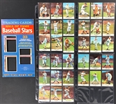 1961 Golden Press Baseball Stars Complete Set (33) with Original Book