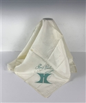 Elvis Presley White Souvenir Scarf with Hilton H Logo