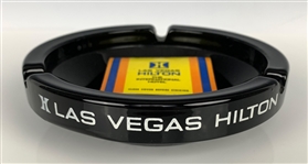 Elvis Presley August 1974 Opening Night Glass From The Las Vegas Hilton, Plus Mini Photo Booklet, Hilton Ashtray and Matchbox