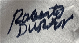 Roberto Duran Signed Everlast Boxing Shorts (BAS)