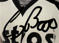 Hall of Famer and Superstars Signed Yellow Hall of Fame Plaques and Photos (9)