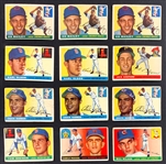 1955 Topps Collection (121) Including Many Duplicates