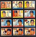 1955 Topps Collection (121) Including Many Duplicates