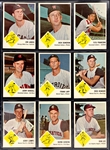 1963 Fleer Baseball Complete Set (66) Plus Checklist
