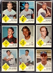 1963 Fleer Baseball Complete Set (66) Plus Checklist
