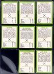 1963 Fleer Baseball Complete Set (66) Plus Checklist
