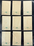 1965 Topps Embossed Complete Set (72) Plus 24 Duplicates