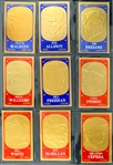 1965 Topps Embossed Complete Set (72) Plus 24 Duplicates