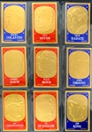 1965 Topps Embossed Complete Set (72) Plus 24 Duplicates